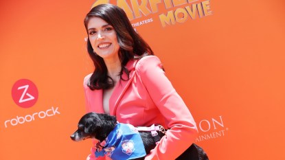 Cecily Strong at the premiere of 'The Garfield Movie'