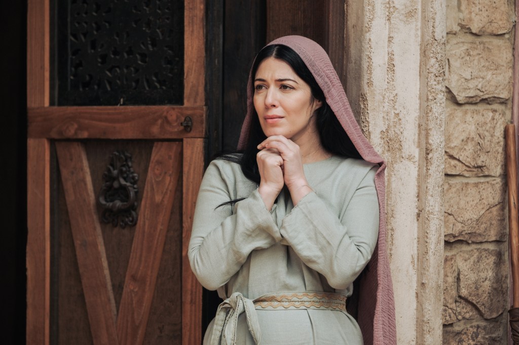 Elizabeth Tabish as Mary Magdalene in Season 4 of The Chosen